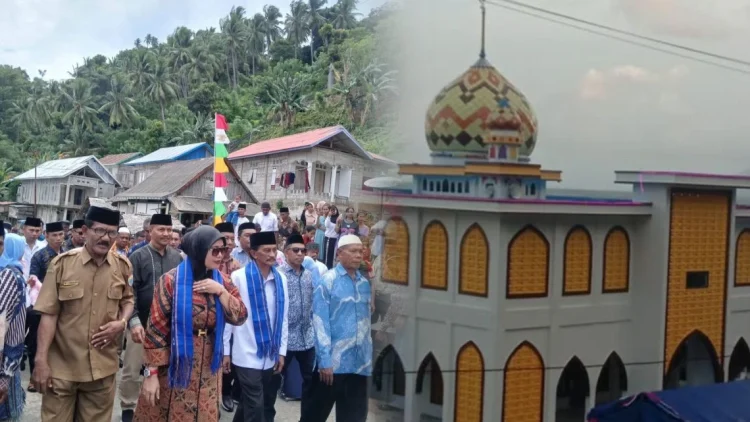 Resmikan Masjid At-Taqwa Batu Lubang, Bupati SBB: “Bukan Sekadar Bangunan, Ini Simbol Persatuan Umat”