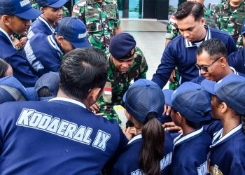 Kontingen Karate Kodaeral IX Siap Berlaga di KASAL CUP 2026, Wakil Komandan Ingatkan Sportivitas