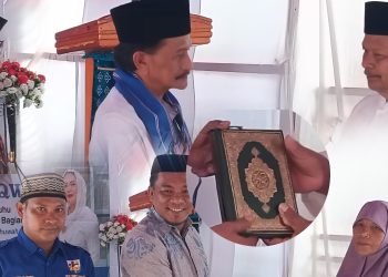 KNPI SBB dan Bupati Asri Kompak Tebar Berkah, Mushaf Al-Qur’an Diserahkan ke TPQ At Taqwa Huamual
