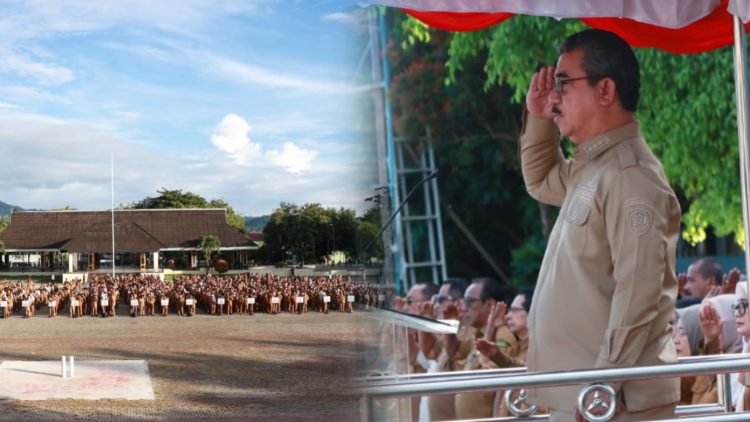 Gubernur Maluku Pimpin Apel Perdana Usai Lebaran: Disiplin, Integritas, dan Efisiensi ASN Ditekankan