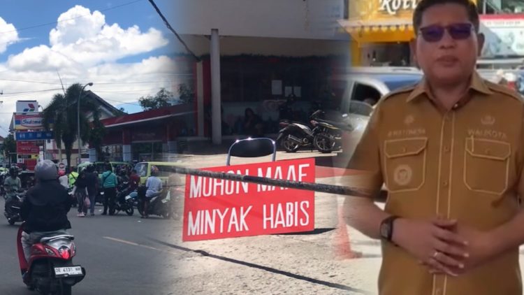 Antrean BBM Masih Mengular di Ambon, Wali Kota Pastikan Stok Aman dan Bantah Isu Kenaikan Harga