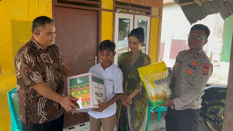 Kapolda Maluku Pimpin Anjangsana kepada puluhan anak yatim di kota Ambon