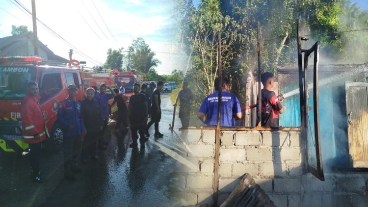 Kebakaran Rumah di Passo Ambon, Damkar Tiba 7 Menit Setelah Laporan