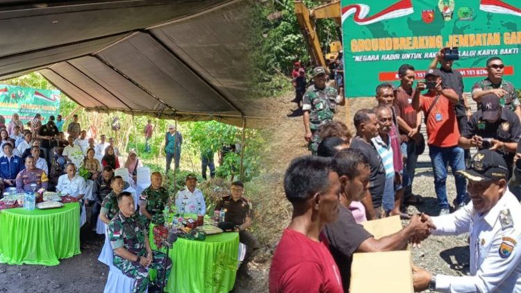 Groundbreaking Jembatan Garuda di Kaibobu, Pemkab SBB: Dorong Konektivitas dan Ekonomi Warga