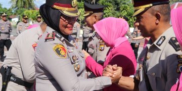 Sertijab Wakapolres Buru, Kompol Jufri Jawa Resmi Gantikan Kompol Akmil Djapa