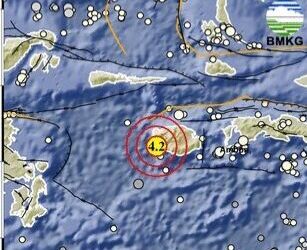 Gempa M3,4 Guncang Pulau Buru, BMKG: Dipicu Sesar Aktif Dangkal
