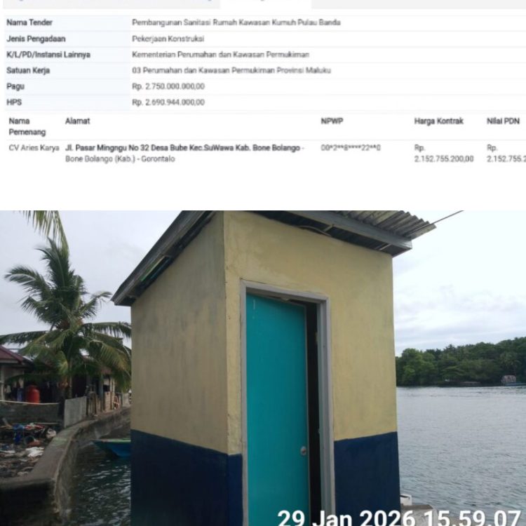 Puluhan Pekerja Proyek Sanitasi di Banda Tak Dibayar Sejak Desember, Tunggakan Capai Ratusan Juta