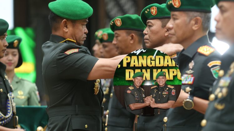Pangdam XV Pattimura Resmi Berganti, Kasad: Rotasi untuk Perkuat Kinerja dan Adaptasi
