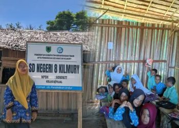 Potret Buram Pendidikan di Seram Timur: Belajar di Sekolah Berdinding Sagu, di Tengah Gaung Program Makan Bergizi Gratis