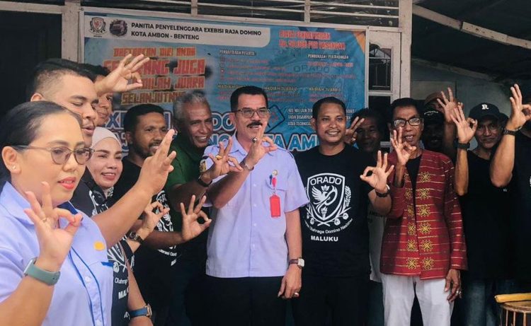 Turnamen Domino Rado Benteng Ambon Digelar, Pemkot Dorong Sportivitas dan Pembinaan Atlet Muda