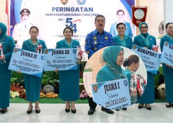 PKK SBB Juara I Maluku! Gubernur: Dari Rumah Tangga, Kekuatan Pembangunan Dimulai