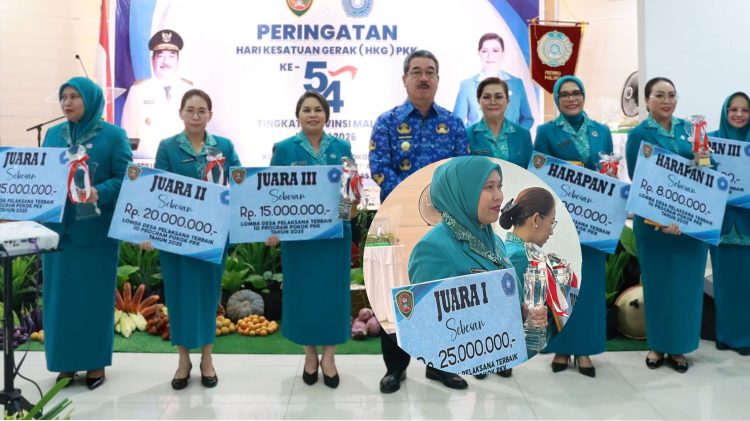 PKK SBB Juara I Maluku! Gubernur: Dari Rumah Tangga, Kekuatan Pembangunan Dimulai