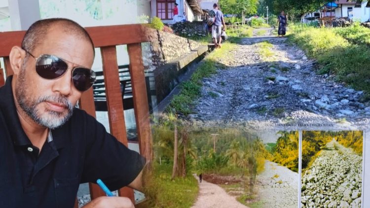10 Tahun Terlupakan, Jalan di Telutih Baru & Waelonatan Rusak Parah, Umar Kelihu: Pemerintah Jangan Hanya Janji