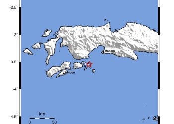 BMKG Catat Gempa M 2,4 di Saparua Maluku Tengah, Tak Ada Laporan Kerusakan