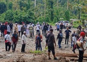 Situasi di Laala Sempat Memanas saat Aksi Tolak Tambang Nikel, Aparat Sigap Redam Ketegangan