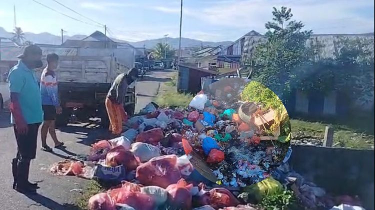 Sampah Sempat Menumpuk di Kota Piru, Petugas Ungkap Kendala Armada hingga Upah
