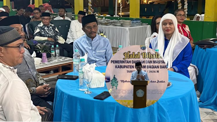 Halal Bihalal SBB, Bupati Tekankan Peran Tokoh dan Pemuda Jaga Stabilitas Daerah