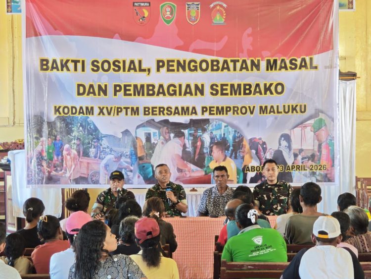 72 Warga Serbu Pengobatan Gratis TNI di Aboru, Target Terlampaui di Hari Pertama