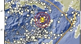 Gempa M 5,2 Guncang Seram Bagian Timur Maluku Sore Ini