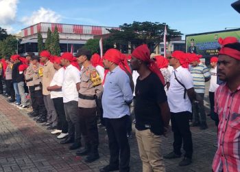VIDEO: Apel Sabuk Kantibmas Polda Maluku