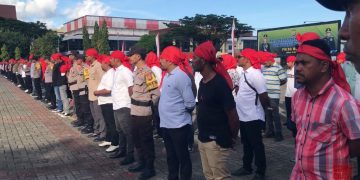 Apel Sabuk Kantibmas Polda Maluku