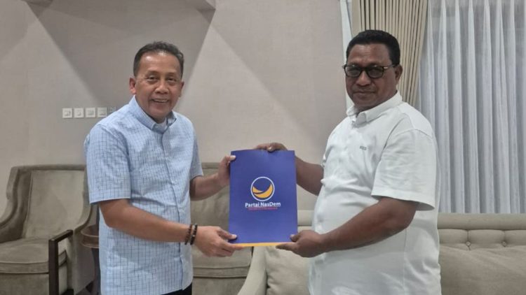 Abdullah Vanath Resmi Nahkodai NasDem Maluku, Siap Perkuat Mesin Politik Jelang Pemilu
