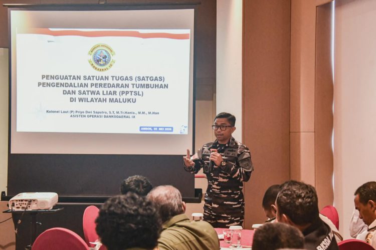 Kodaeral IX Perketat Pengawasan Laut Maluku, Fokus Lawan Kejahatan Lingkungan dan Perdagangan Ilegal