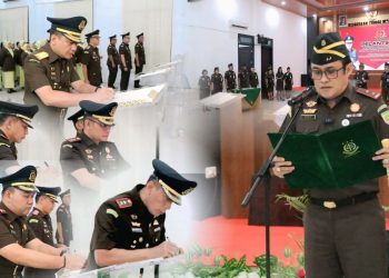 Kajati Maluku Lantik Wakajati dan 4 Kajari Baru, Tekankan Integritas dan Kinerja Nyata