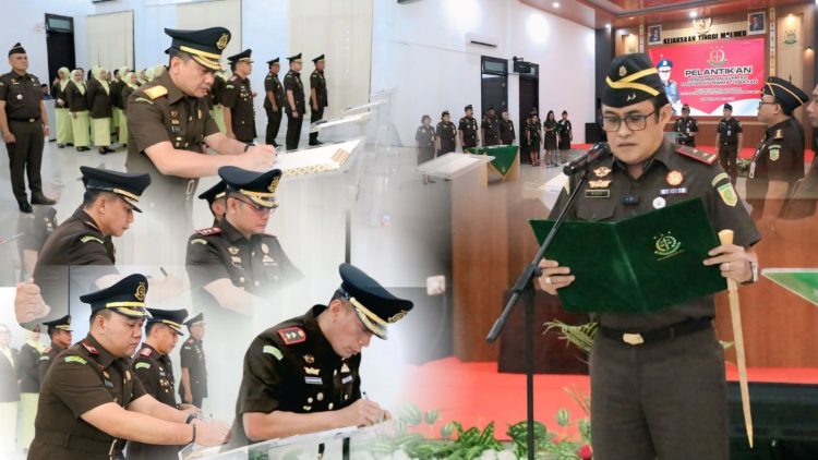 Kajati Maluku Lantik Wakajati dan 4 Kajari Baru, Tekankan Integritas dan Kinerja Nyata