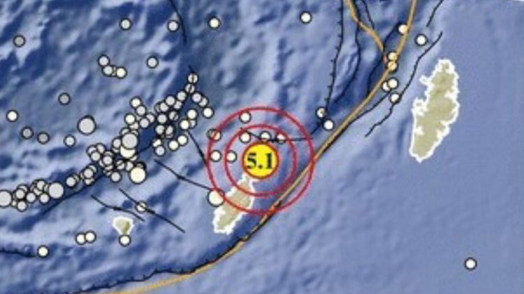 Gempa M 5,1 Guncang Timur Laut Tanimbar, Getaran Terasa di Larat