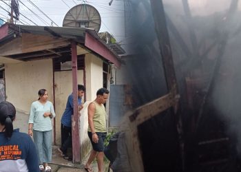 Gudang SMP Kristen Ambon Terbakar, Damkar Gerak Cepat Padamkan Api