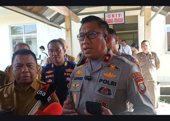Wakapolda Malut Pimpin Tim Disaster Victim Identification (DVI) Dua WNA Korban Erupsi Dukono