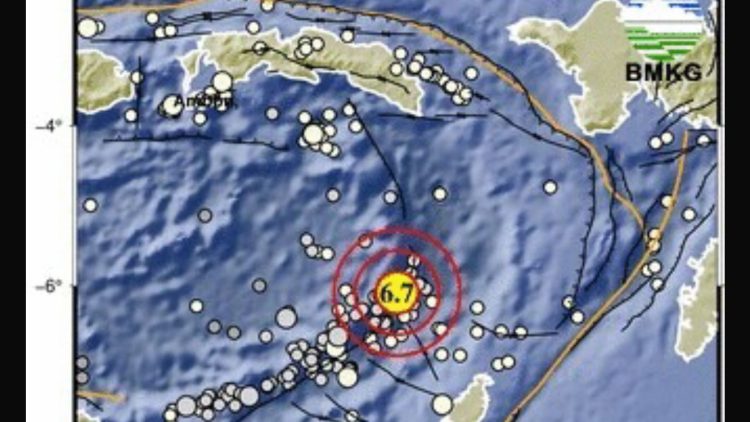 Laut Banda Diguncang Gempa Kuat Tengah Malam, Warga Rasakan Getaran hingga Papua Barat
