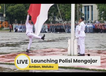 VIDEO: Launching Polisi Mengajar di Maluku